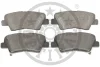 Превью - BP-12560 OPTIMAL Комплект тормозных колодок, дисковый тормоз (фото 2)
