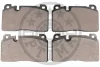 Превью - BP-12619 OPTIMAL Комплект тормозных колодок, дисковый тормоз (фото 2)