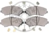 Превью - BP-12704 OPTIMAL Комплект тормозных колодок, дисковый тормоз (фото 2)