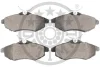 Превью - BP-88100 OPTIMAL Комплект тормозных колодок, дисковый тормоз (фото 2)
