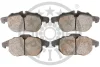 Превью - BP-88800 OPTIMAL Комплект тормозных колодок, дисковый тормоз (фото 2)