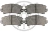 Превью - BP-91423 OPTIMAL Комплект тормозных колодок, дисковый тормоз (фото 2)