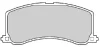 6567 MAPCO Комплект тормозных колодок, дисковый тормоз