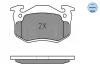 Превью - 025 209 7311 MEYLE Комплект тормозных колодок, дисковый тормоз (фото 2)