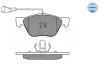 Превью - 025 216 3619/W MEYLE Комплект тормозных колодок, дисковый тормоз (фото 2)