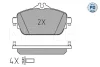 Превью - 025 220 3219/PD MEYLE Комплект тормозных колодок, дисковый тормоз (фото 2)