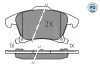 Превью - 025 222 6920/PD MEYLE Комплект тормозных колодок, дисковый тормоз (фото 2)