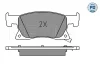 Превью - 025 223 4220/PD MEYLE Комплект тормозных колодок, дисковый тормоз (фото 2)