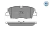 Превью - 025 224 1817/PD MEYLE Комплект тормозных колодок, дисковый тормоз (фото 2)