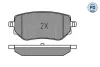 Превью - 025 228 6118/PD MEYLE Комплект тормозных колодок, дисковый тормоз (фото 3)