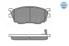 Превью - 025 237 7716/W MEYLE Комплект тормозных колодок, дисковый тормоз (фото 3)