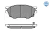Превью - 025 242 4616/W MEYLE Комплект тормозных колодок, дисковый тормоз (фото 3)