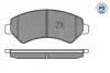 Превью - 025 244 6619-2/PD MEYLE Комплект тормозных колодок, дисковый тормоз (фото 2)