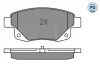 Превью - 025 244 8617/PD MEYLE Комплект тормозных колодок, дисковый тормоз (фото 2)