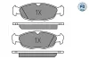 Превью - 025 244 8717/PD MEYLE Комплект тормозных колодок, дисковый тормоз (фото 2)