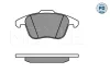 Превью - 025 247 0520/PD MEYLE Комплект тормозных колодок, дисковый тормоз (фото 2)