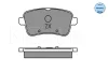 Превью - 025 252 1618 MEYLE Комплект тормозных колодок, дисковый тормоз (фото 2)