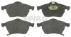 57 91 6513 SWAG Комплект тормозных колодок, дисковый тормоз