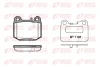 0014.40 REMSA Комплект тормозных колодок, дисковый тормоз