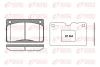 0042.50 REMSA Комплект тормозных колодок, дисковый тормоз