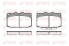 0235.02 REMSA Комплект тормозных колодок, дисковый тормоз