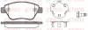 0858.30 REMSA Комплект тормозных колодок, дисковый тормоз