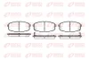1038.02 REMSA Комплект тормозных колодок, дисковый тормоз