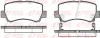 1309.02 REMSA Комплект тормозных колодок, дисковый тормоз