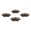 PA-0092AF JAPANPARTS Комплект тормозных колодок, дисковый тормоз