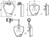 Превью - PA-0920AF JAPANPARTS Комплект тормозных колодок, дисковый тормоз (фото 2)