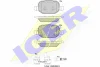 182127 ICER Комплект тормозных колодок, дисковый тормоз