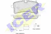 182159-204 ICER Комплект тормозных колодок, дисковый тормоз