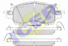 182235 ICER Комплект тормозных колодок, дисковый тормоз