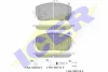 182331 ICER Комплект тормозных колодок, дисковый тормоз