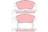 GDB1183 TRW Комплект тормозных колодок, дисковый тормоз