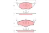 GDB1375 TRW Комплект тормозных колодок, дисковый тормоз