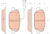 GDB1851 TRW Комплект тормозных колодок, дисковый тормоз