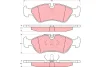 GDB3116 TRW Комплект тормозных колодок, дисковый тормоз