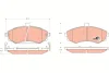 GDB3378 TRW Комплект тормозных колодок, дисковый тормоз