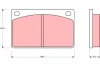 GDB576 TRW Комплект тормозных колодок, дисковый тормоз