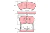 GDB735 TRW Комплект тормозных колодок, дисковый тормоз
