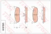 GDB7695 TRW Комплект тормозных колодок, дисковый тормоз