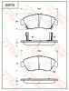GDB7730 TRW Комплект тормозных колодок, дисковый тормоз