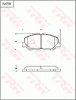 GDB7733 TRW Комплект тормозных колодок, дисковый тормоз