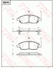 GDB7742 TRW Комплект тормозных колодок, дисковый тормоз