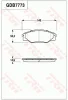 GDB7773 TRW Комплект тормозных колодок, дисковый тормоз