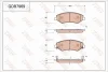 GDB7969 TRW Комплект тормозных колодок, дисковый тормоз