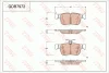 GDB7972 TRW Комплект тормозных колодок, дисковый тормоз