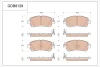 GDB8129 TRW Комплект тормозных колодок, дисковый тормоз