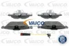 V30-8205 VAICO Комплект тормозных колодок, дисковый тормоз